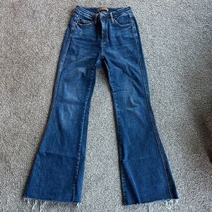 Judy Blue Dark Denim Flare Jeans